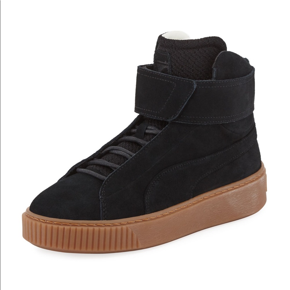 Puma Suede Platform High-Top Sz 8